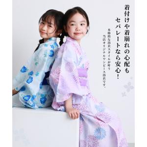 浴衣 子供 女の子 セパレート ワンピース 浴...の詳細画像1