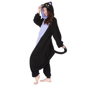 着ぐるみ パジャマ 大人用 真夜中ネコ アニマ...の詳細画像4
