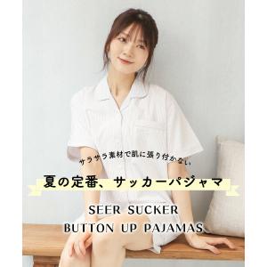 パジャマ レディース 綿100% かわいい 半...の詳細画像1