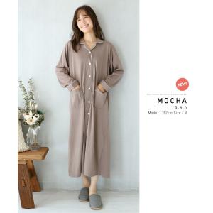 マタニティ パジャマ 前開き ワンピース 授乳...の詳細画像5
