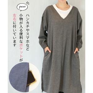 割烹着 おしゃれ 夏 保育士 ロング丈 かっぽ...の詳細画像5