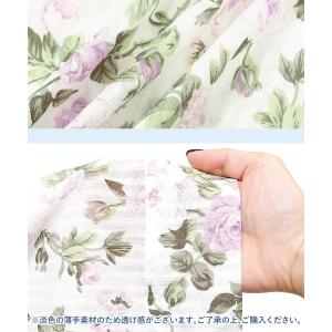 パジャマ レディース 春 夏 綿100% 前開...の詳細画像3