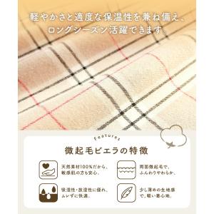 ネグリジェ パジャマ ワンピース 長袖 綿10...の詳細画像3