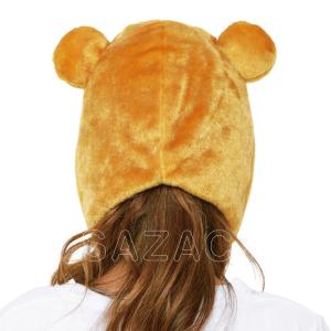着ぐるみキャップ 帽子 被り物 リラックマ キ...の詳細画像4