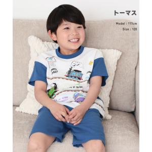 パジャマ キッズ 男の子 蓄光プリント付 半袖...の詳細画像4