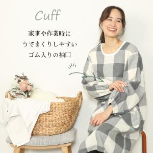 割烹着 保育士 エプロン かわいい ロング 微...の詳細画像4