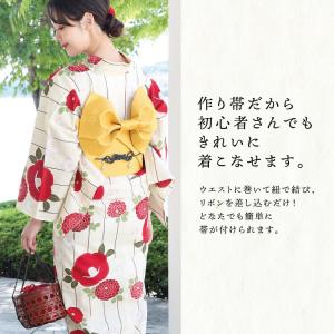 リボン型作り帯 作り帯 単品 浴衣小物 yuk...の詳細画像1