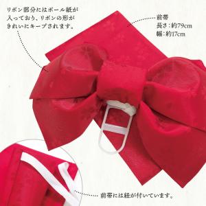 リボン型作り帯 作り帯 単品 浴衣小物 yuk...の詳細画像3
