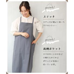 エプロン おしゃれ かぶるだけ 保育士 カフェ...の詳細画像5
