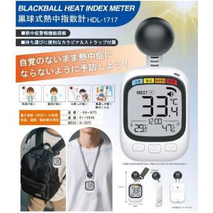 黒球式 熱中指数計 HDL-1717 熱中計 ...の詳細画像1