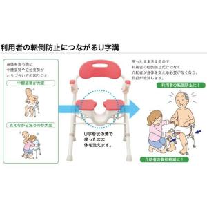 安寿 折りたたみシャワーベンチHPフィット 5...の詳細画像4