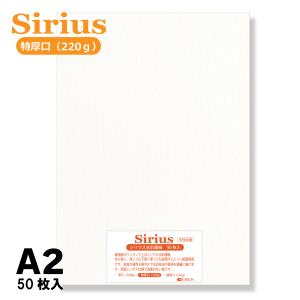 ORION オリオン シリウス水彩紙 B4 50枚入 特厚口 選べるサイズ 220g