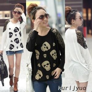 ドクロ Tシャツ ワンピース チュニック の商品一覧 ファッション 通販 Yahoo ショッピング