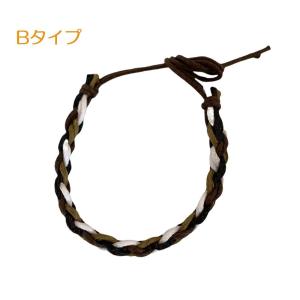 ミサンガ ブレスレット 太め レディース ハン...の詳細画像2
