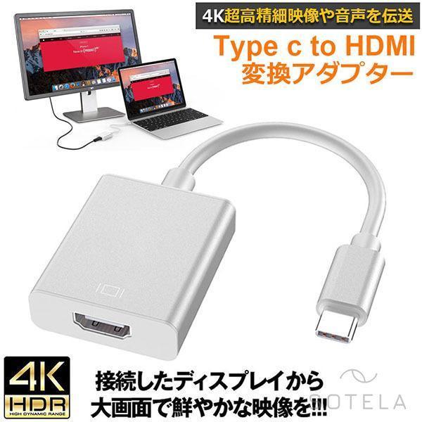 USB Type C to HDMI 変換アダプタ USB C to HDMI交換コネクター USB...