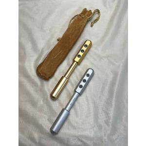 ゲルマニウムスリムローラー ゴールド シルバー セット 訳あり 未使用品