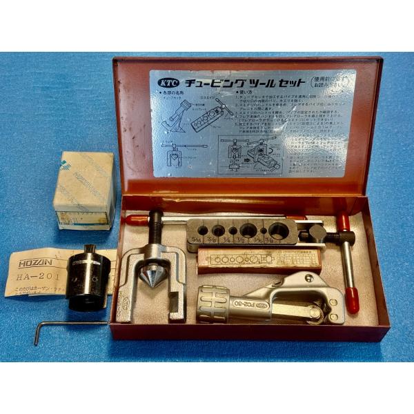KTCチュービングツールセットP3 ＋HOZAN HA-201 ラチェットアダプター セット USE...