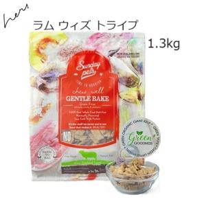 サンデーペッツ ジェントルベイクグレインフリー ラム ウイズ トライプ 1.3kg 賞味期限2025.09.15｜shopping-hers