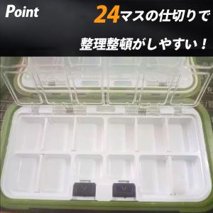 タックルボックス ルアーケース 釣り 小物入れ...の詳細画像3