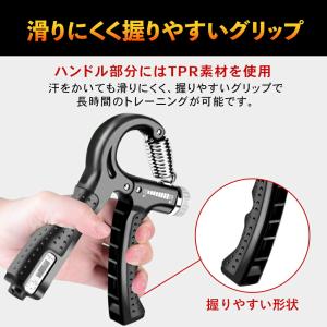 ハンドグリップ 握力計 60kg 握力 トレー...の詳細画像1