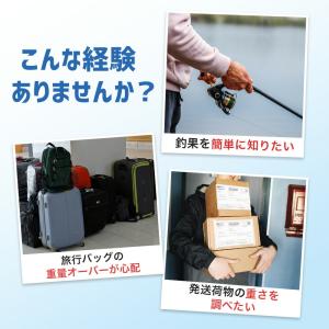 デジタルスケール 吊り下げ 50kg 釣り メ...の詳細画像1