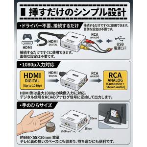 HDMI to RCA 変換 コンバーター H...の詳細画像3