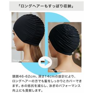 水泳帽 スイムキャップ レディース メンズ お...の詳細画像3