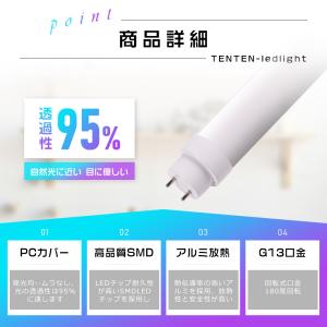 全工事不要 LED蛍光灯 30W形 63cm ...の詳細画像3