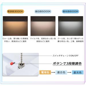 2年保証 LEDベースライト 吊り下げ LED...の詳細画像4