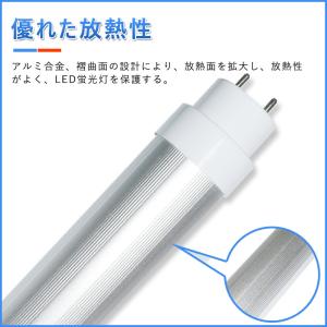 LED蛍光灯 15w形 直管 436mm グロ...の詳細画像1
