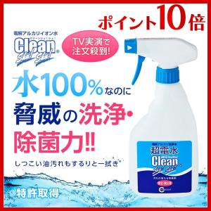 超電水 クリーンシュシュ L ボトル ギフト 業務用 アメトーク 除菌 抗菌 ヤニ 掃除 グッズ 茂木 和哉 液体 洗剤 ミラクル水 電解 アルカリイオン水｜shoppingjapan