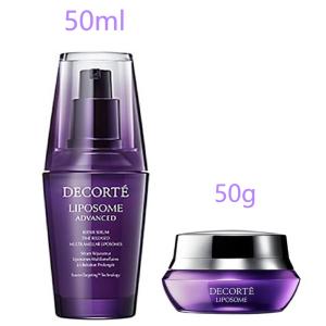 【2点セット】COSME DECORTE コスメデコルテ リポソーム ＜保湿＞シリーズ　(美容液 50mL + クリーム 50g)　｜shoppingo