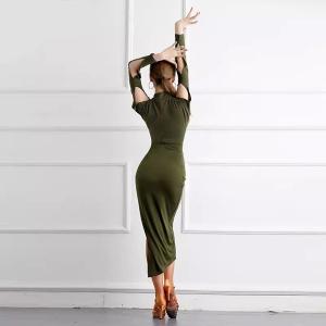 社交ダンス ドレス エレガント セットアップ ...の詳細画像2