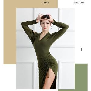 社交ダンス ドレス エレガント セットアップ ...の詳細画像3