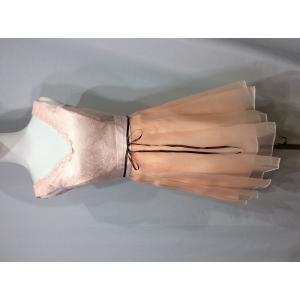 【Aランク】 S  パーティー ドレス ショート 結婚式 ブライズメイド かわいい おしゃれ 袖なし...