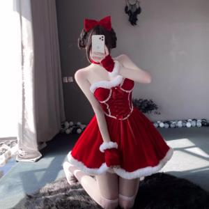 サンタコス クリスマス コスプレ フード付き ...の詳細画像1