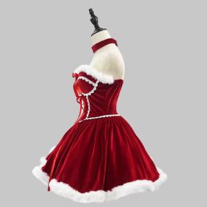 サンタコス クリスマス コスプレ フード付き ...の詳細画像3
