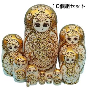 7個組セット ロシア 民芸 お土産 伝統 工芸品 手作り品 マトリョーシカ
