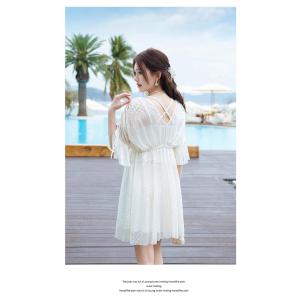 水着 レディース 体型カバー ワンピース タン...の詳細画像4