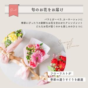 季節のおまかせ 花束SS 韓国ラッピング ピン...の詳細画像4
