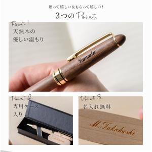 ボールペン USBメモリ 名入れ 32GB 木...の詳細画像1
