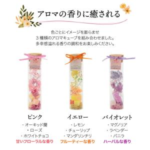 プリザーブドフラワー アロマキューブ入りフラワ...の詳細画像4