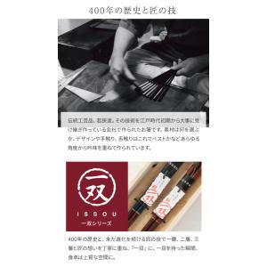 夫婦箸 名入れ 2膳 メッセージ箱 桐箱 一双...の詳細画像4