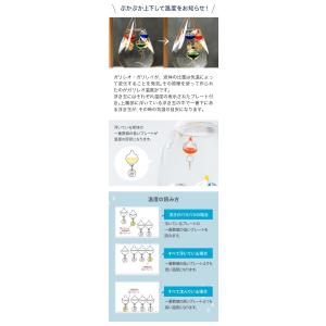 温度計 湿度計 ストームグラス ガリレオ温度計...の詳細画像2