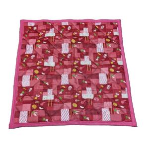 mo-goods ブロード両面こたつ敷パッド 正方形 95ｘ95cm やさい柄