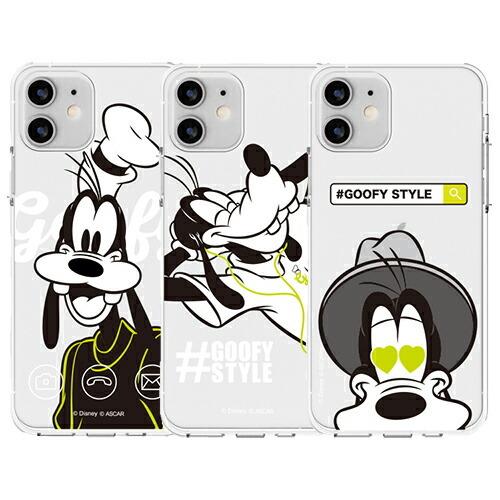 TR Disney Goofy Clear Jelly ディズニー グーフィー iPhone Gal...