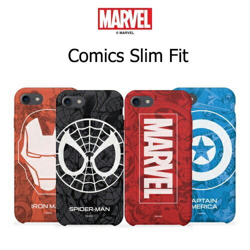[H] Marvel Comics Slim Fit/マーベル/iPhone/Galaxy ケース/...