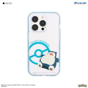 iPhone15Pro　ポケットモンスター　IIIIfit Clear　カビゴン｜shops-covers