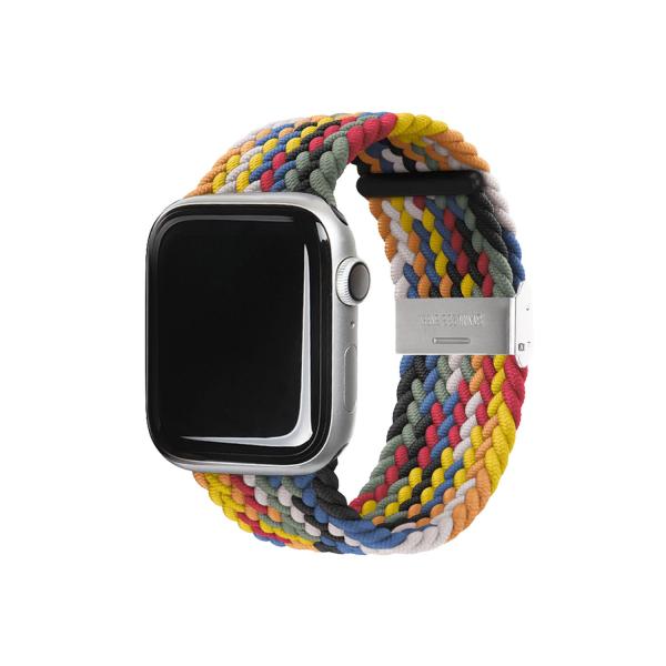 49/45/44/42mm用 EGARDEN Apple Watch LOOP BAND レインボー