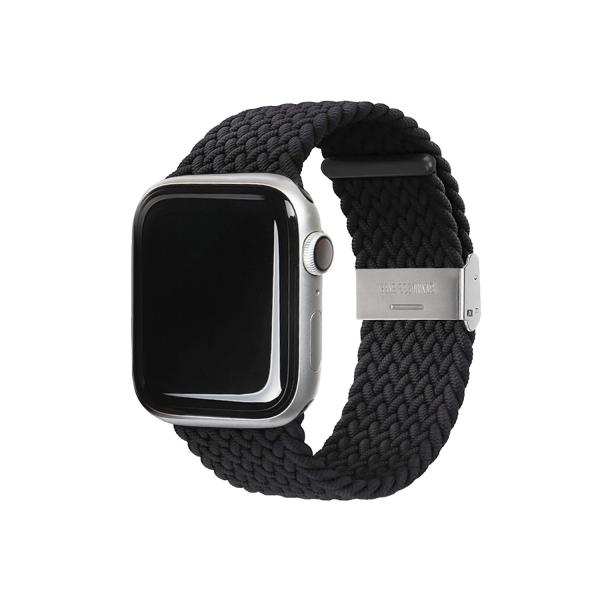41/40/38mm用 EGARDEN Apple Watch LOOP BAND ブラック